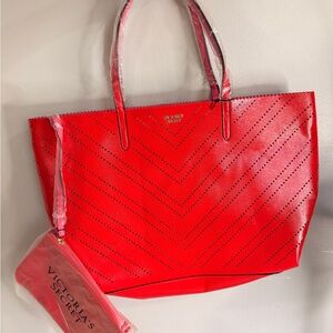Victoria's Secret Vibrant Red Tote